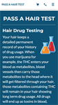 Mobile Screenshot of passahairtest.com